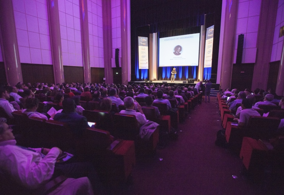 Pitch de la Cloud Week Paris Region 2016 ©CWPR2016