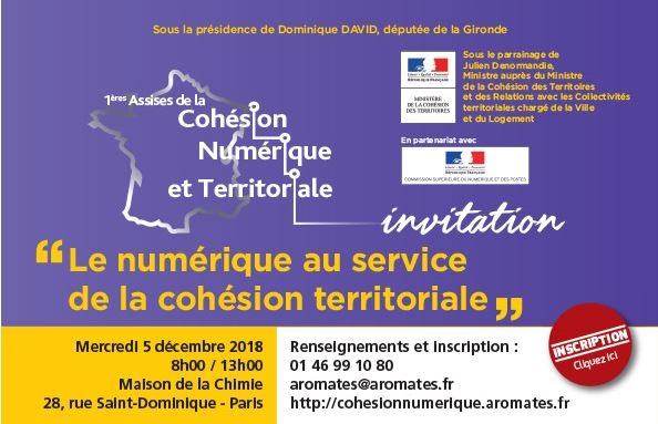 1ères Assises de la Cohésion Numérique et Territoriale