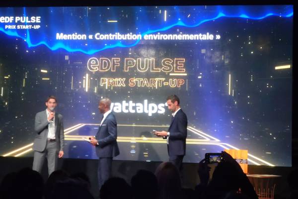 Wattalps obtient la mention spéciale "contribution environnementale"