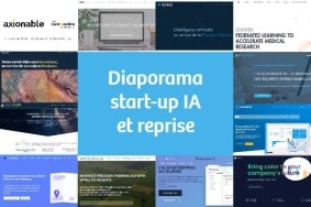 Diaporama start-up IA et reprise