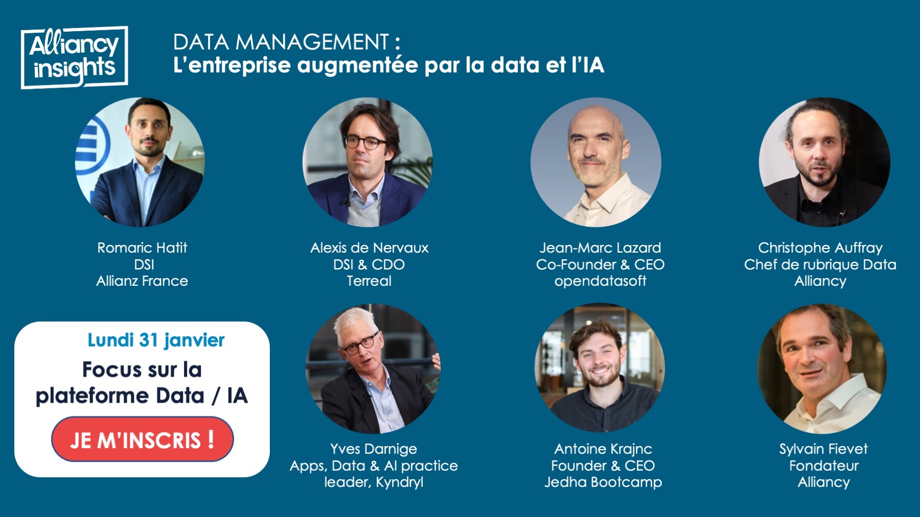 Live Insights « Data Management »: La plateforme Data/IA